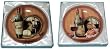 Decorative Wine Plate Set of 2