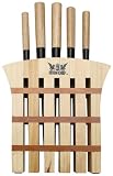 cover of Iron Chef Japanese Knife Set  (5- Knives With Tulip Block)