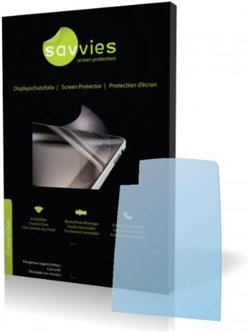 Savvies Crystalclear Screen Protector for Logitech Harmony One, Protective Film, 100% fits, Display Protection Film