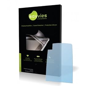 Savvies Crystalclear Screen Protector for Logitech Harmony 900, Protective Film, 100% fits, Display Protection Film