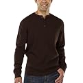 Merona&reg; Thermal Henley - Brown