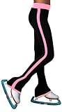 Chloe Noel P02 Black/Pink Skate Pants with Side Stripe - Adult Medium