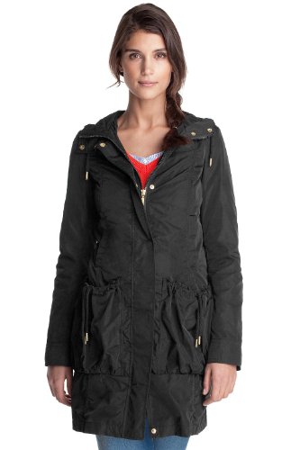 ESPRIT Damen Parka, C21886, Gr. 40 (L), Schwarz (black 001) Preisvergleich
