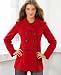 Steve Madden Junior's Knotch Collar Peacoat