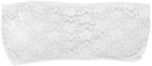 Wurl Future Royal Lace Bandeau Bra Small/Medium White