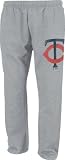 Minnesota Twins Youth adidas Grey Fleece Pants