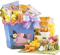 Bloomin' Bucket of Sweets and Treats - Gourmet Gift Basket - Great Gift Idea for Her!