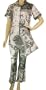 Black Toile French Elegant Design Short Sleeve Pajamas ~ 3 sizes, Extra Small