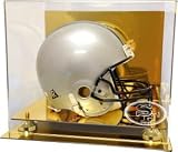 San Francisco 49ers Gold Mirrored Finish Helmet Display
