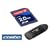 Sandisk 2gb Sd Memory Card with Adapter + Black USB Memory Card Reader for Canon Powershot Digital Camera