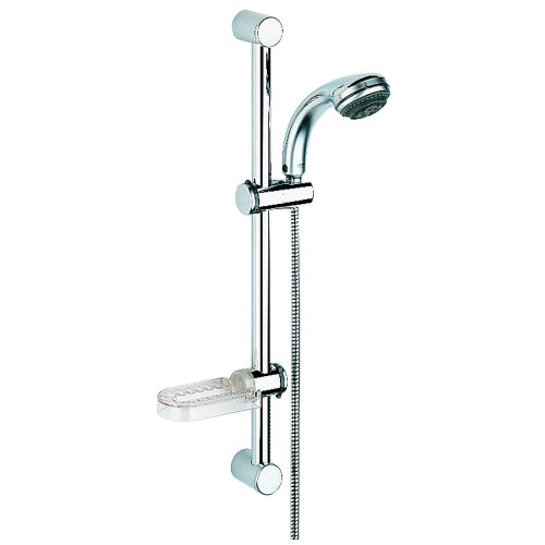 Grohe 28617000 Relexa Top 4 Hand Shower with 24 Inch Bar Hose and Soap