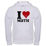 I Love Math Hooded Sweatshirt
