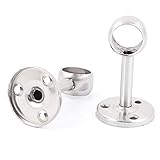 uxcell　服レバーブラケット　サポート持ち送り　19mmパイプダイヤ　4mm穴ダイヤ　2個