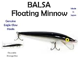 Freshwater Wood Fishing Lure Floating Minnow 2 3/4"