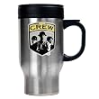 Columbus Crew MLS 16oz Stainless Steel Travel Mug - Primary Team Logo by Great American Products