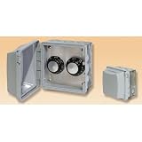 Infratech Electric Quartz INF Heater Controls, Application: Exterior-In Wall Mount, Type: Double Control, Volts: 240V