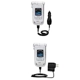 Essential Kit for the Samsung SPH-A940 - includes Car and Wall Charger with Rapid Charge Technology - Gomadic Brand w/ TipExchange Technology