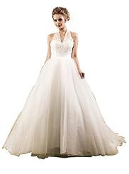 High-Neck Chiffon Applique Sequined Lace Cocktail Floor Length Evening Dress/Prom Dress/Wedding Party Dress 