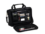 MILANO TOP GRAIN LEATHER Expandable Briefcase