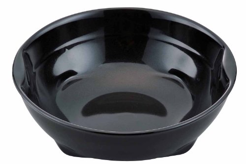 有田焼 レンジでOK! ラーメン鉢 黒釉 ID-02-1