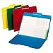 Globe-Weis 153L-P50ASST Globe-Weis Secure File Folders, Top Tab, Letter, Assorted Colors, 50/Box