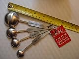 measuring spoon set spoons STAINLESS STEEL tablespoon teaspoon measure