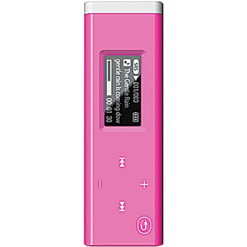 Samsung YP-U3JQP 2GB USB Digital Audio player with FM Radio (Pink)