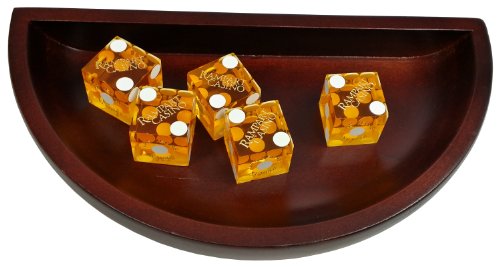 Wooden Craps Dice Boat
