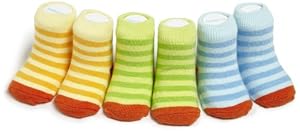 Trumpette Baby-boys Newborn Awchooo Stripes Sock Set
