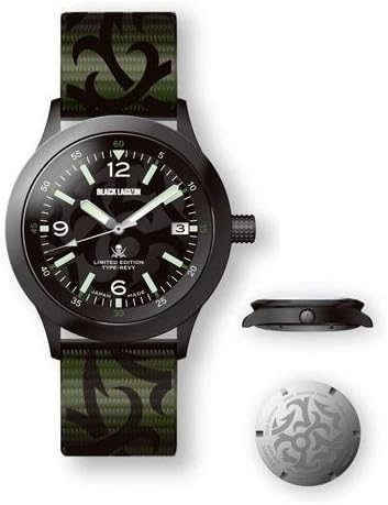Black Lagoon Original Design Mechanical Watch Levi version by Quad Elements