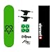 Bam Heartagram Pro HIM 7.75 Skateboard Complete w/ Element Grip