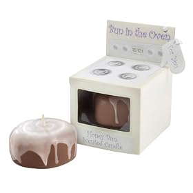 Kate Aspen "Bun in The Oven" Scented Candle - Set of 4