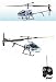 Electric RC Helicopter Hawk 252 RTF