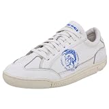 Diesel Men's Ice Cool Lace-up Sneaker,White/Turkish Sea,13 M US