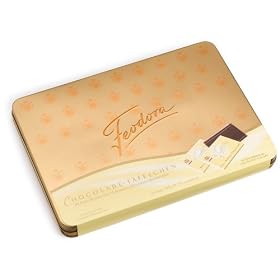 Feodora Bittersweet & Milk Tablets In Gift Tin, 7.9-Ounce Tin