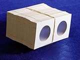 100 2x2 Cardboard Coin Holders HALF DOLLARS