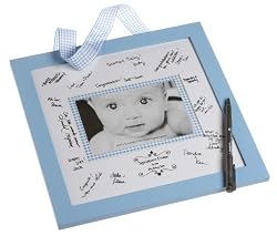 My Baby Sam Blue Signature Frame