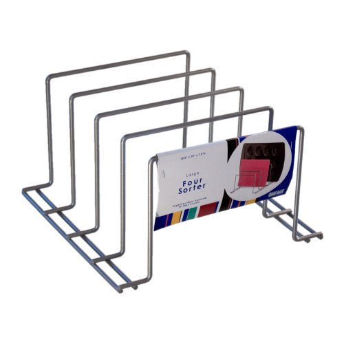 Schulte 4 Sort Large Divider, Nickel