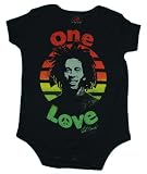 ON47 Bob Marley One Love Peace Infant Baby Creeper Romper