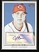 Jay Bruce 2009 Topps 206 Certified Autograph Card #NFA-9 Cincinnati Reds