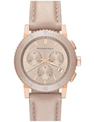 Burberry Chronograph Rose Dial Rose gold-tone Unisex Watch BU9704
