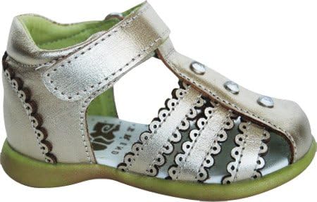 Kio Trend Infant/Toddler Girls' Alexia,Gold,EU 21 M