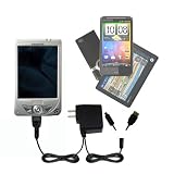 Double Wall Home Charger with tips including a tip for the Medion MD95459 - uses Gomadic TipExchange Technology