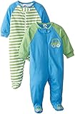 Gerber Baby Boy Zip Front Sleep 'N Play (Pack of 2)