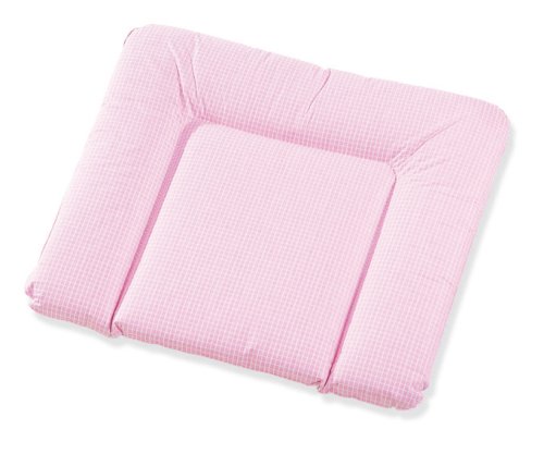 Pinolino 75676-7 - Wickelauflage Supersoft, Folie, beidseitig \'Karo Helsinki\' rosa Preisvergleich