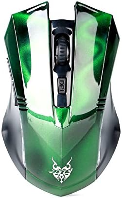 BUKE Wireless Mouse 2.4G DPI with 6 Buttons USB Receiver for PC Computer