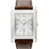 Timex Men's T2M436 Classic Brown Leather Strap Dress Watch