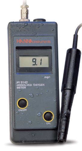 Hanna Instruments HI 9142 Dissolved Oxygen Meter with Carrying Case
