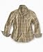 Apparel : GUESS Boys Global Agenda Plaid Shirt