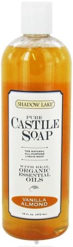 Shadow Lake - Pure Castile Soap Vanilla Almond - 16 oz. ( Multi-Pack)
